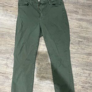 Green Stretchy Denim